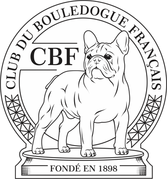 Logo du Club du Bouledogue Français, fondé en 1898